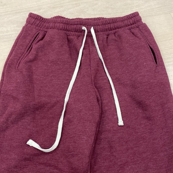 Forever 21 XXI - Maroon Sweatpants - Medium - Picture 3 of 7